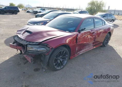 2020 Dodge Charger R/T из США, поврежденный, VIN 2C3CDXCT4LH223937